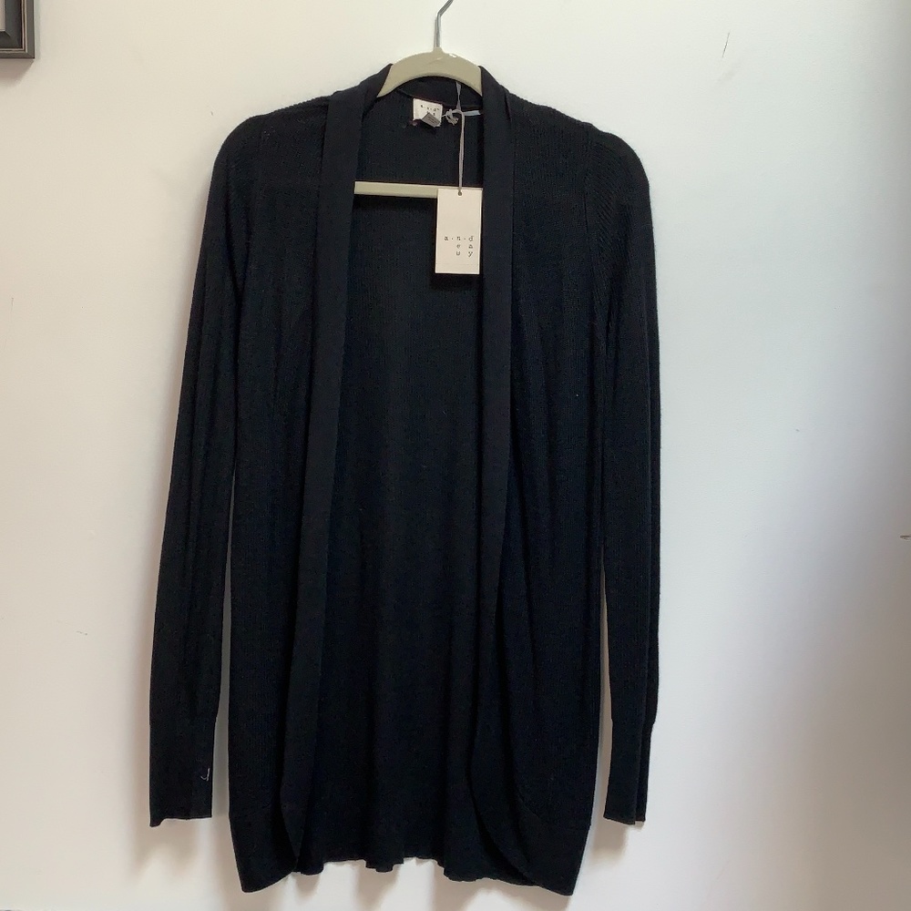 A New Day Black Cardigan (NEW WTH TAGS)